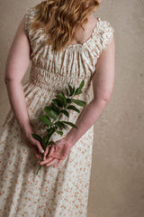 Seaview Dress - Cream Floral