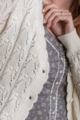 Kalispell Cardigan - Ivory