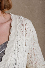Kalispell Cardigan - Ivory