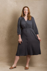 Juneau Dress - Blue Gingham