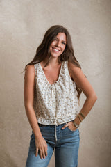 Lucy Blouse - Dandelion Floral