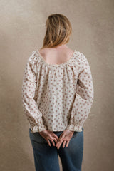 Pendleton Blouse - Rose Floral
