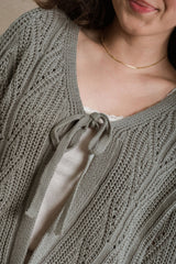 Thea Sweater - Dusty Eucalyptus