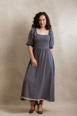 Loveland Dress - Dusty Blue