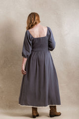 Loveland Dress - Dusty Blue