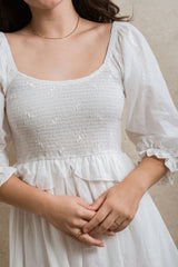 Etta Dress - White