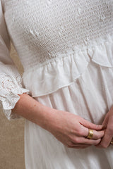 Etta Dress - White