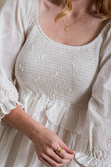 Etta Dress - White
