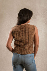 Ivy Vest - Light Brown