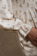 Gentry Dress - Cream Floral