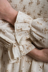 Gentry Dress - Cream Floral