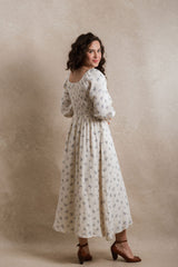 Gentry Dress - Blue Floral