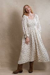 Gentry Dress - Blue Floral