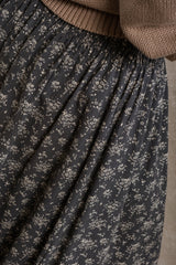 Naples Skirt - Dusty Navy