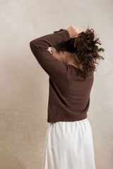 Kerrigan Cardigan - Brown
