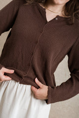Kerrigan Cardigan - Brown