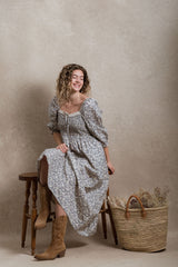 Dublin Dress - Blue Floral