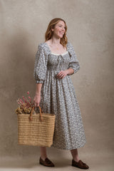 Dublin Dress - Blue Floral