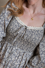 Dublin Dress - Blue Floral