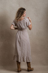 Spring Hill Dress - Rose Floral