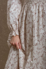 Chapel Hill Dress - Cream Floral