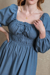 Bellevue Dress - Chambray