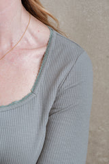 Kaylor Long Sleeve - Misty Blue