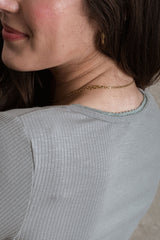 Kaylor Long Sleeve - Misty Blue