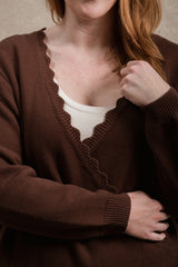 Kirkley Sweater - Brown
