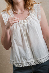 Lexington Top - White