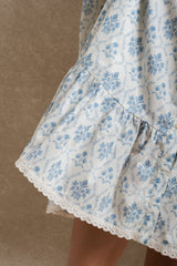Del Ray Dress - Blue Floral