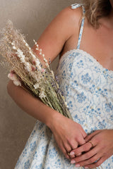 Del Ray Dress - Blue Floral