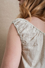 Livi Blouse - Cream Floral