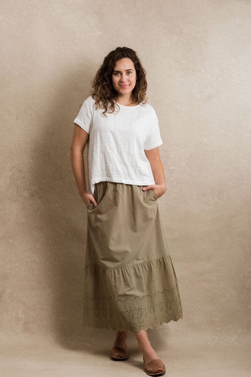 Delphi Skirt - Thyme – Neuflora
