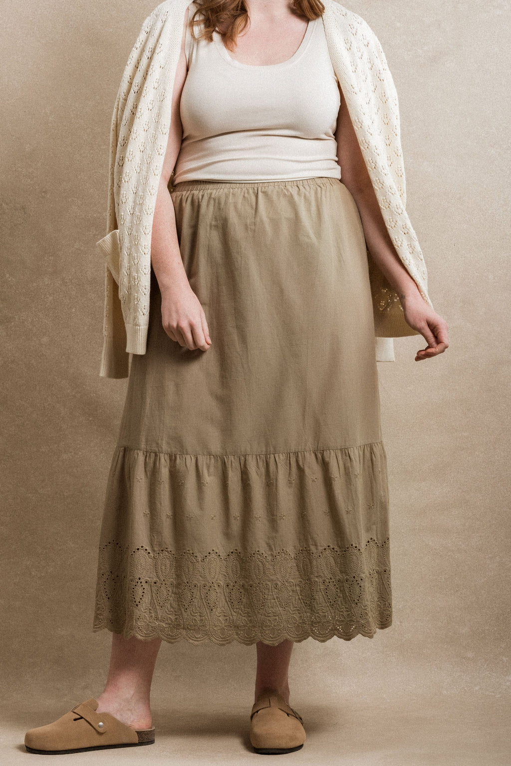 Delphi Skirt - Thyme – Neuflora