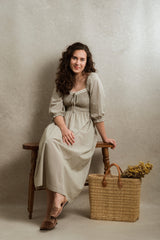 Dublin Dress - Green Gingham