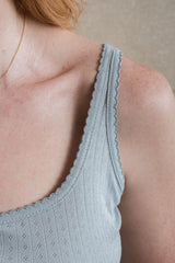 Henley Tank - Blue