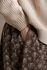 Naples Skirt - Brown