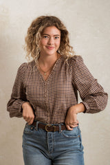 Yorkton Blouse - Gingham