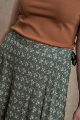 Spokane Skirt - Dusty Teal