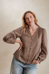 Yorkton Blouse - Gingham