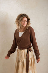 London Wrap Sweater