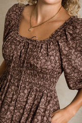 Josephine Dress - Fall Floral