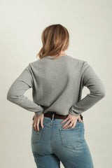 Ivy Sweater - Heather Grey