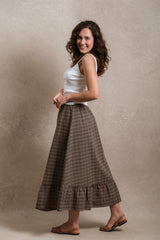 Florence Skirt - Plaid