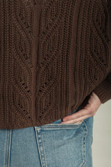 Thea Sweater - Brown