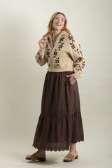 Santa Monica Skirt - Chocolate
