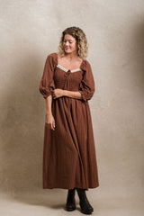 Dublin Dress - Rust