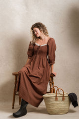 Dublin Dress - Rust