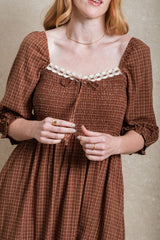 Dublin Dress - Rust